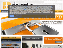Tablet Screenshot of data-sur.com